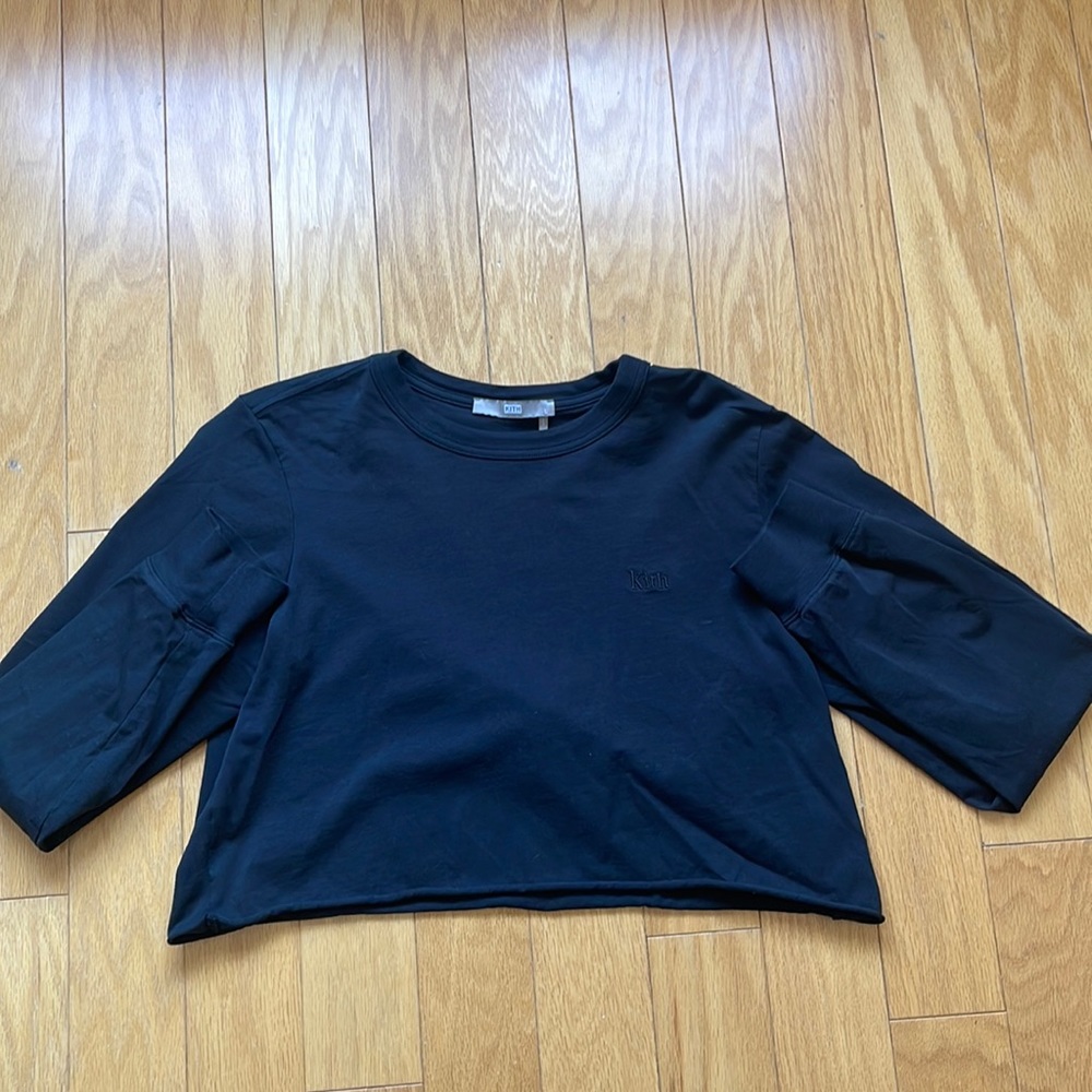 Black KITH women’s Crop top